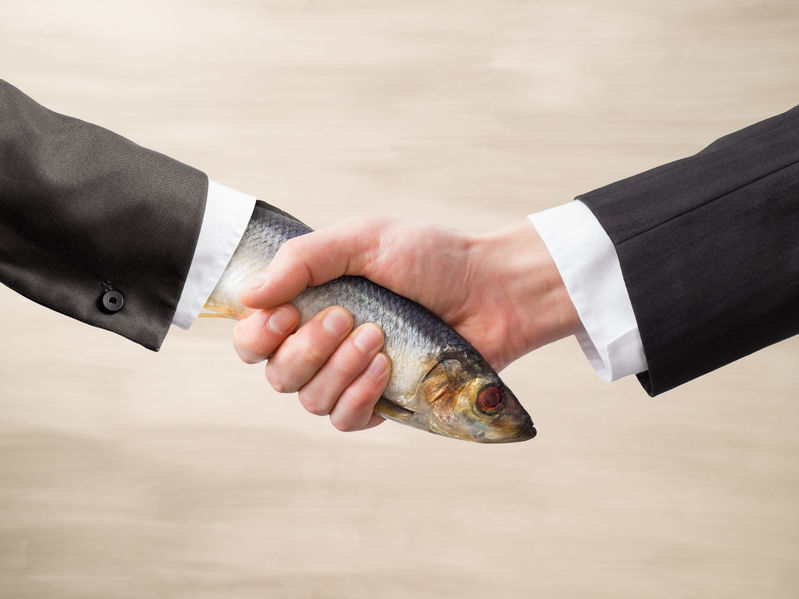 36084050 - dead fish handshake